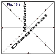 Cuadrado,: mediatrices y diagonales