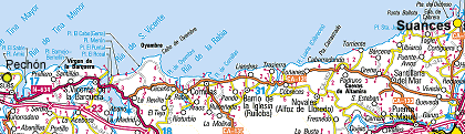 Mapa _Costa oeste de Cantabria