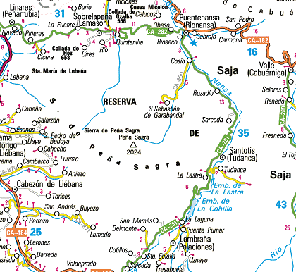 Mapa Cuenca del Nansa