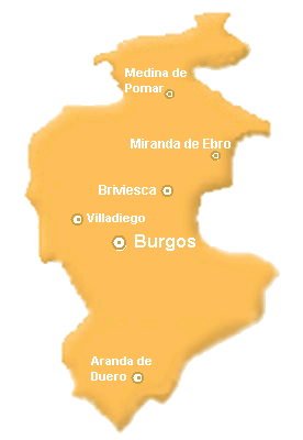 Mapa Provincial de Burgos